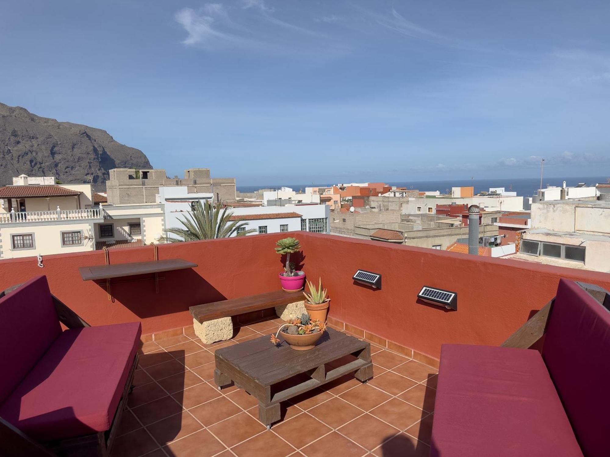 Tenohomes Rustic House With Terrace & Nature Views Buenavista Del Norte Exteriör bild